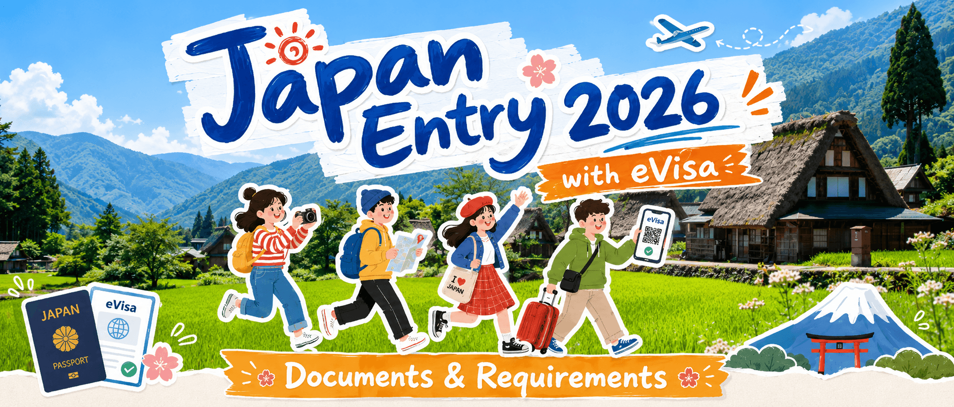 Japan Entry 2026 with eVisa: Documents & Requirements