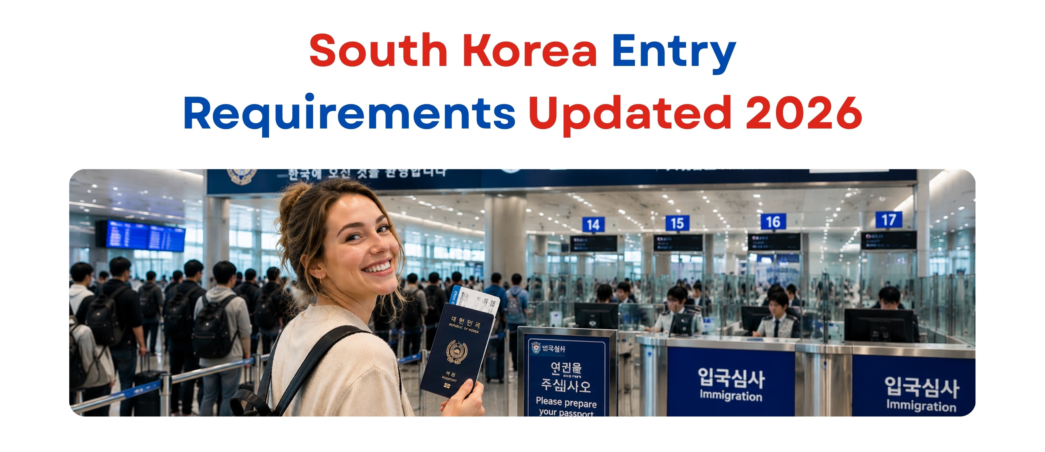 South Korea Entry Requirements Updated 2026