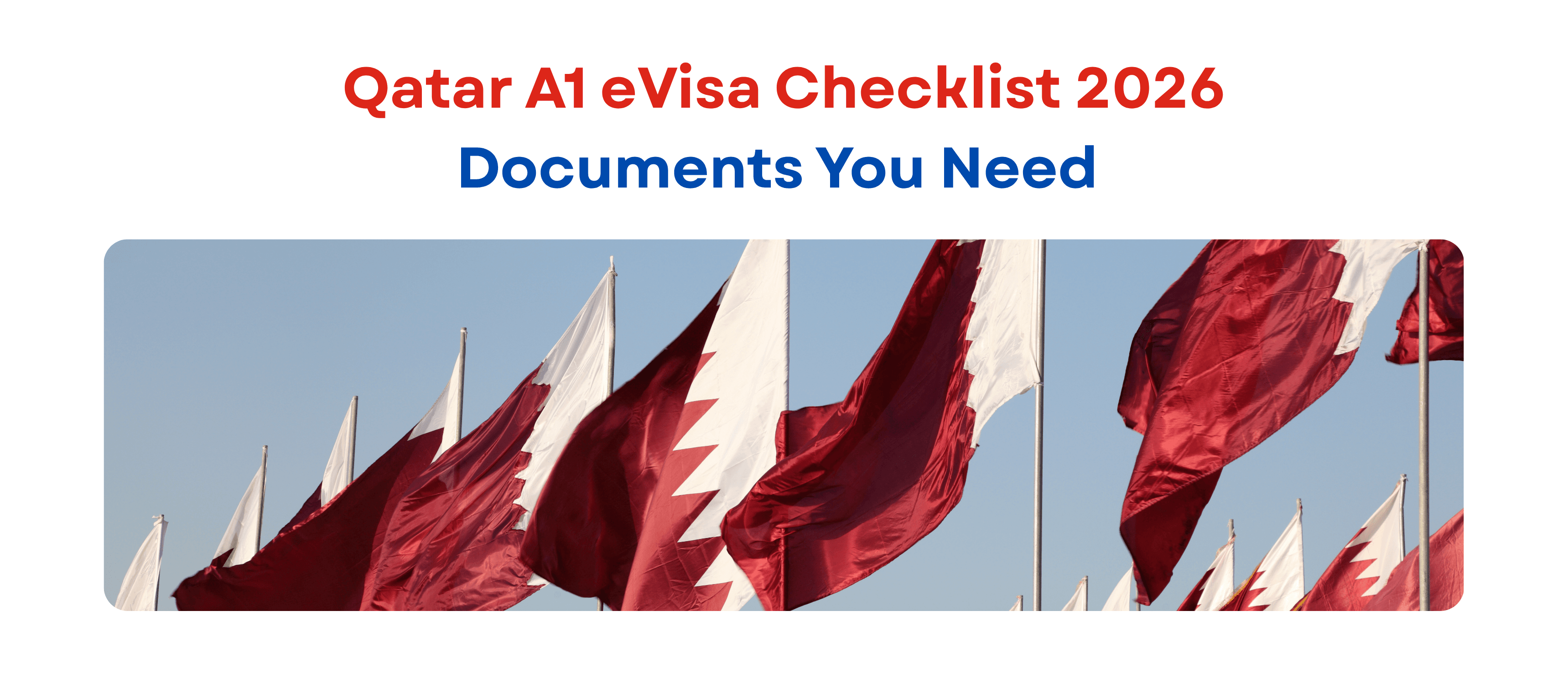 Qatar A1 eVisa Checklist 2026: Documents You Need